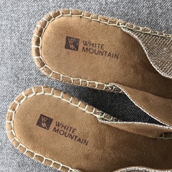 Worn once! - WHITE MOUNTAIN ‘Beachball’ Women's Wedge Sandals - Picture 6 of 12